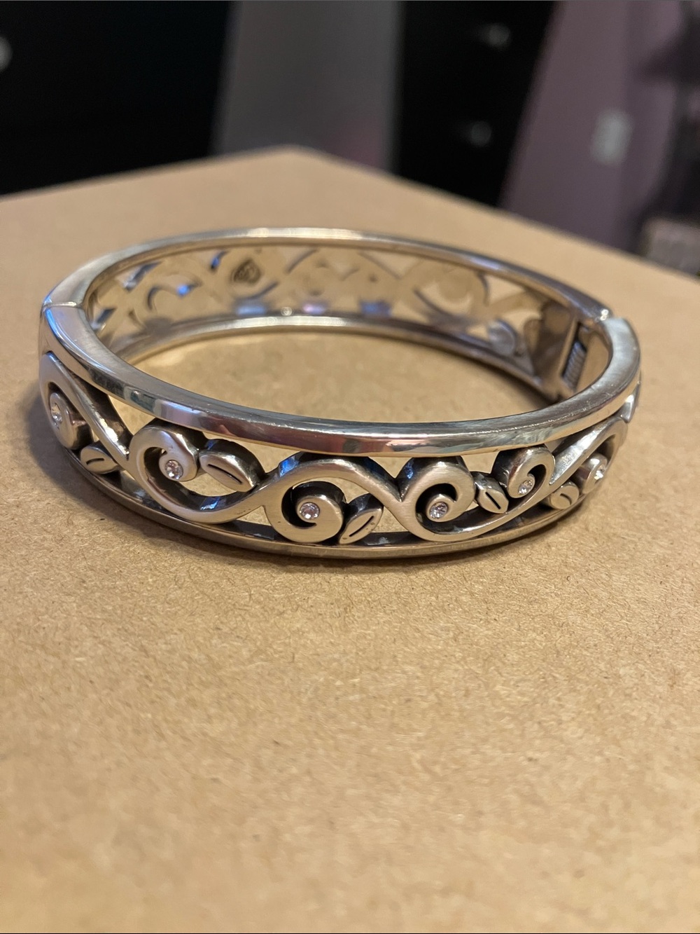 Brighton Silver plated Bangle Bracelet